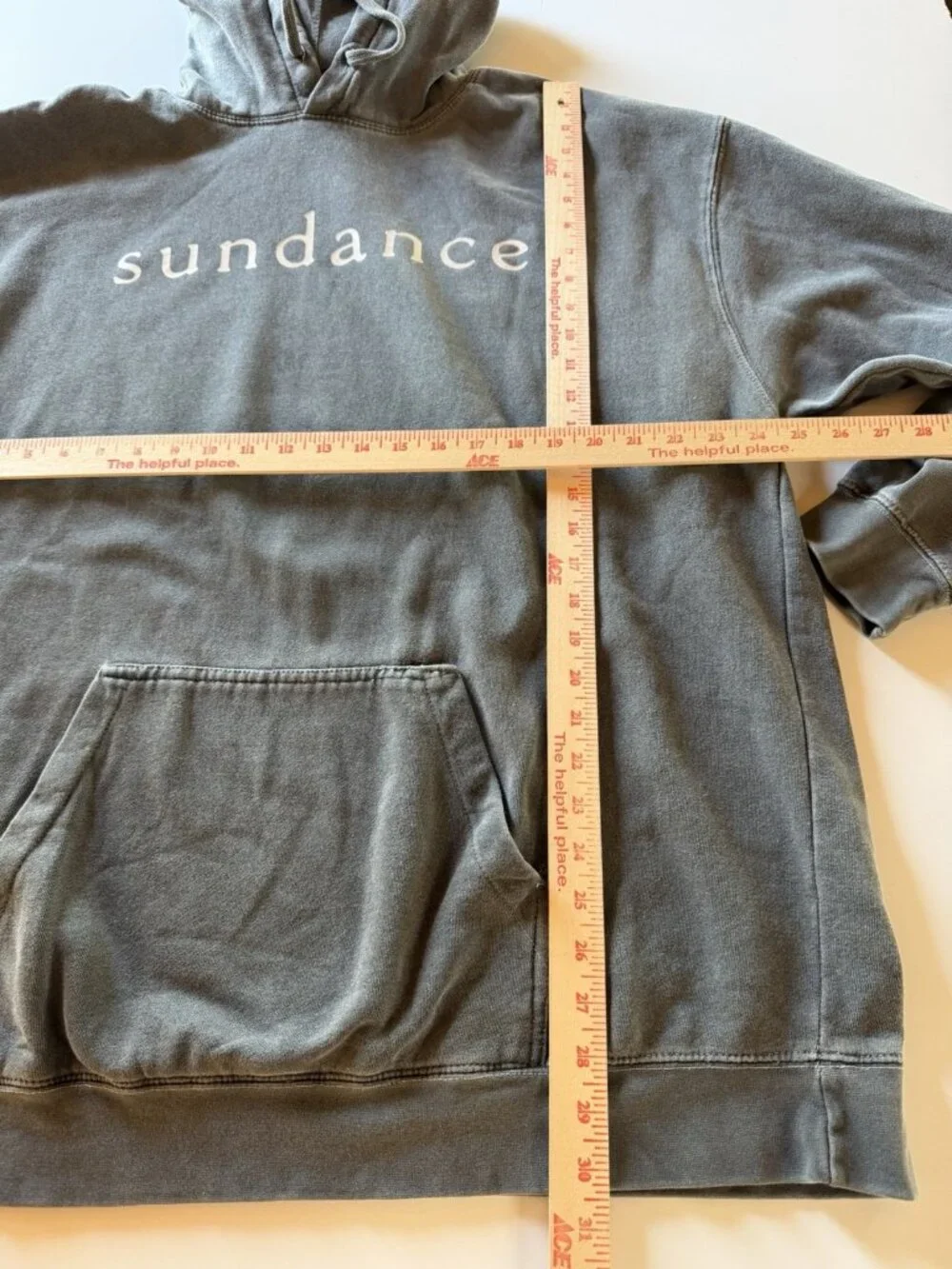 Sundance film festival Utah oversized logo loungewear soft black hoodie XL